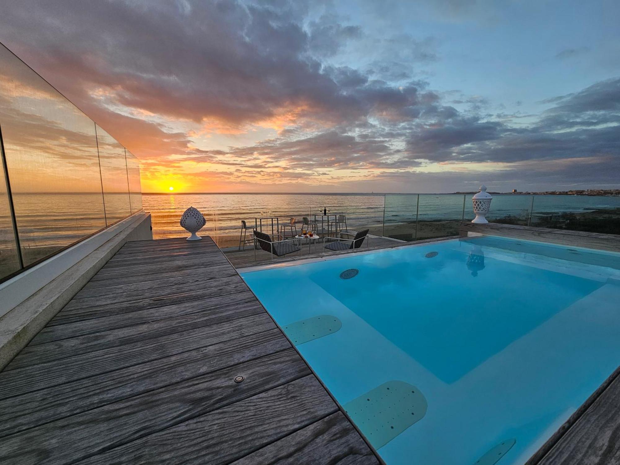 Villa Dune Luxury Roof Top Pool Wellness Gallipoli Exterior foto